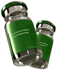 Compounded medication vial